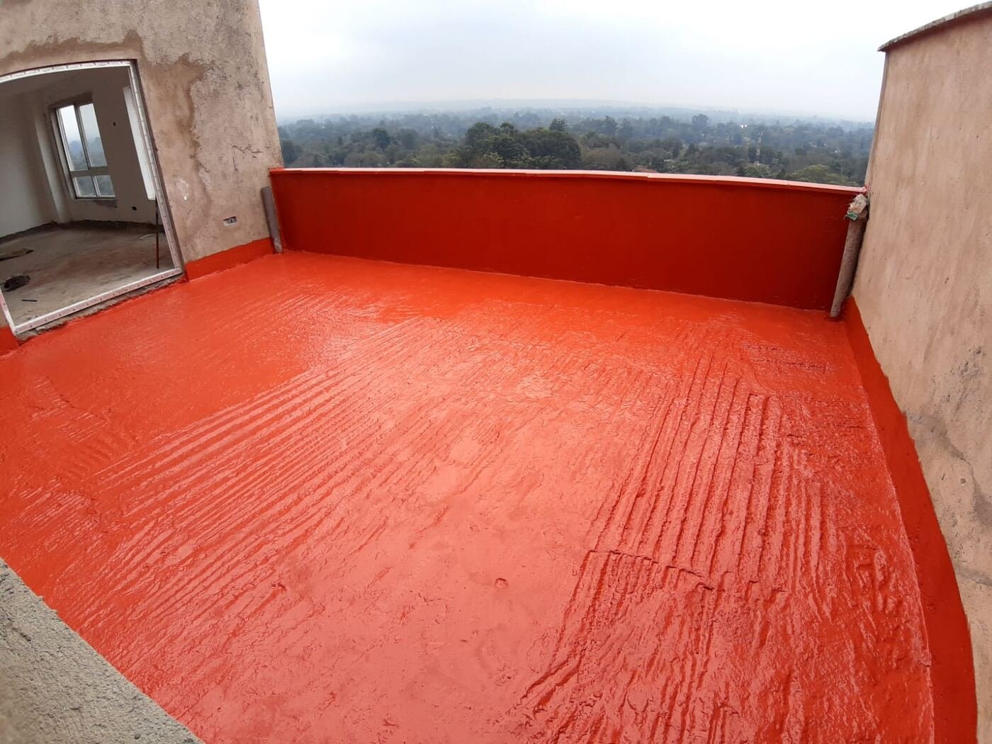 Balcony waterproofing