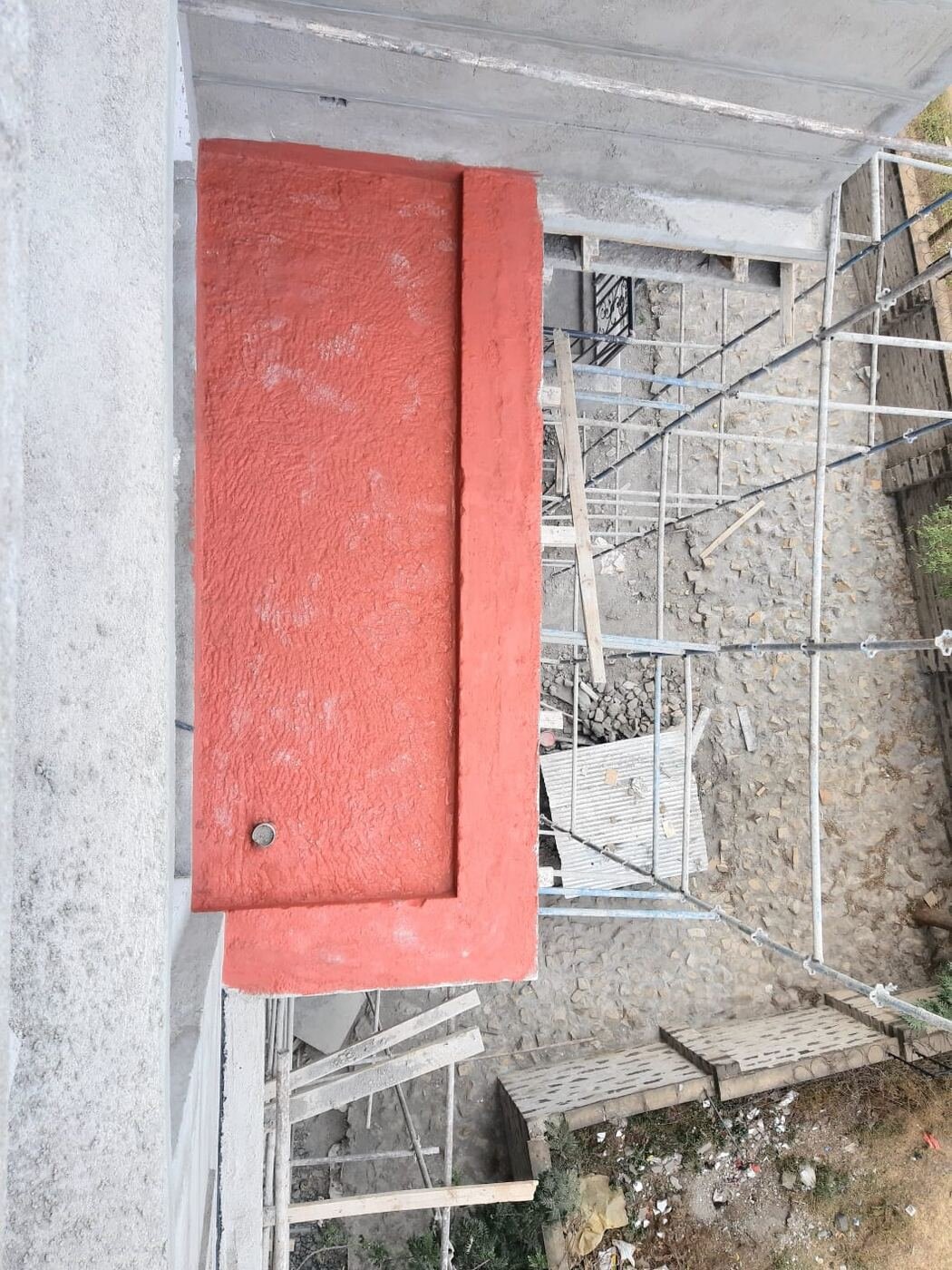 Parapet wall waterproofing